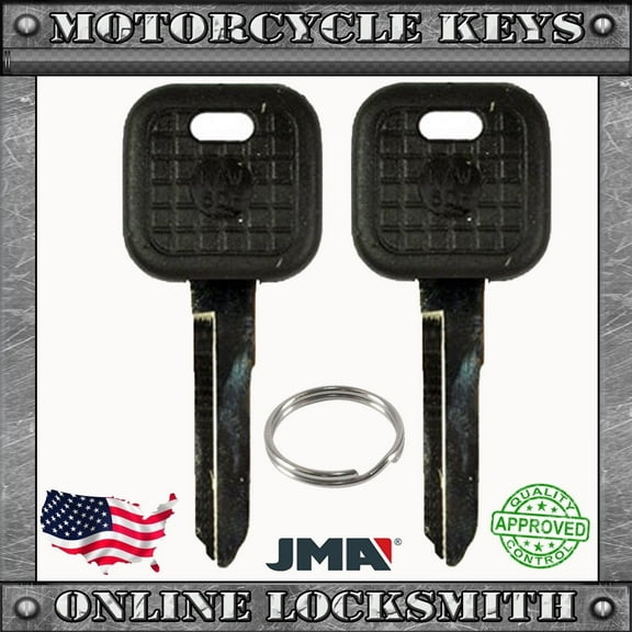 2 New Uncut Key For Kawasaki Motorcycles Keyway KW14R