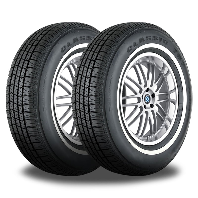 2 New Vercelli 787 P195/75R14 92S WSW All Season Tires VC001 / 195/75 ...