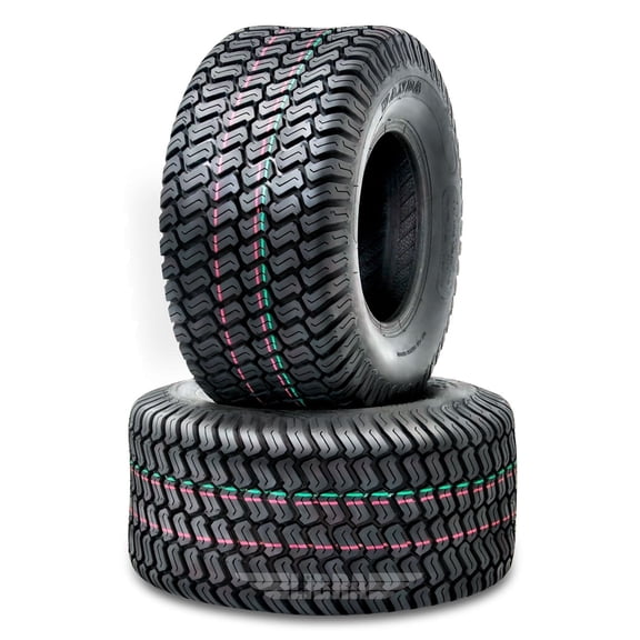 Wanda 18x9.50-8 Utility/ Golf Cart Turf Tires P332 -13032 Lawn Mower, Set of 2