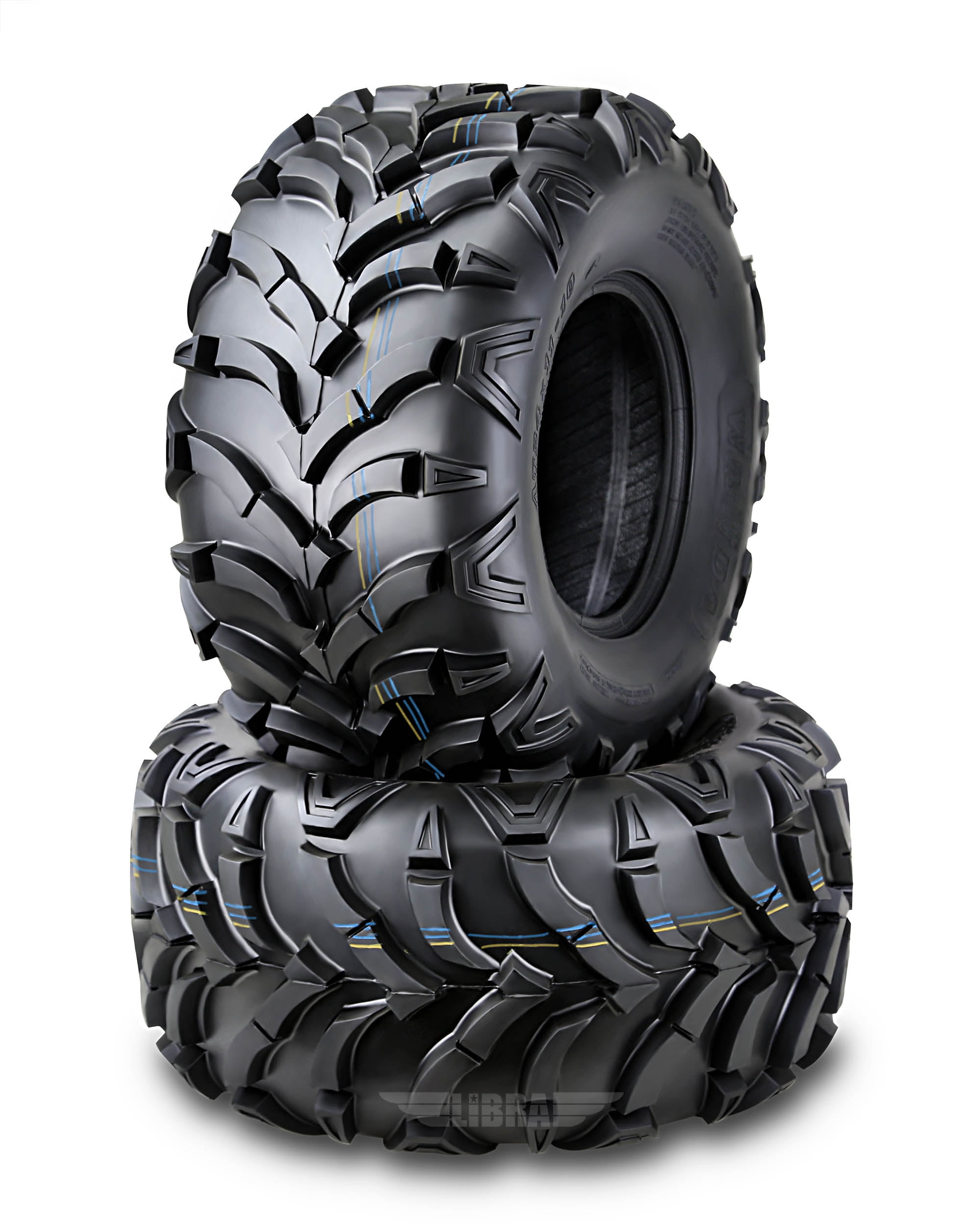 P341 WANDA Set of 2 ATV/UTV Tires 24x11-10, 6PR P341 - Heavy Duty - 10245 ...