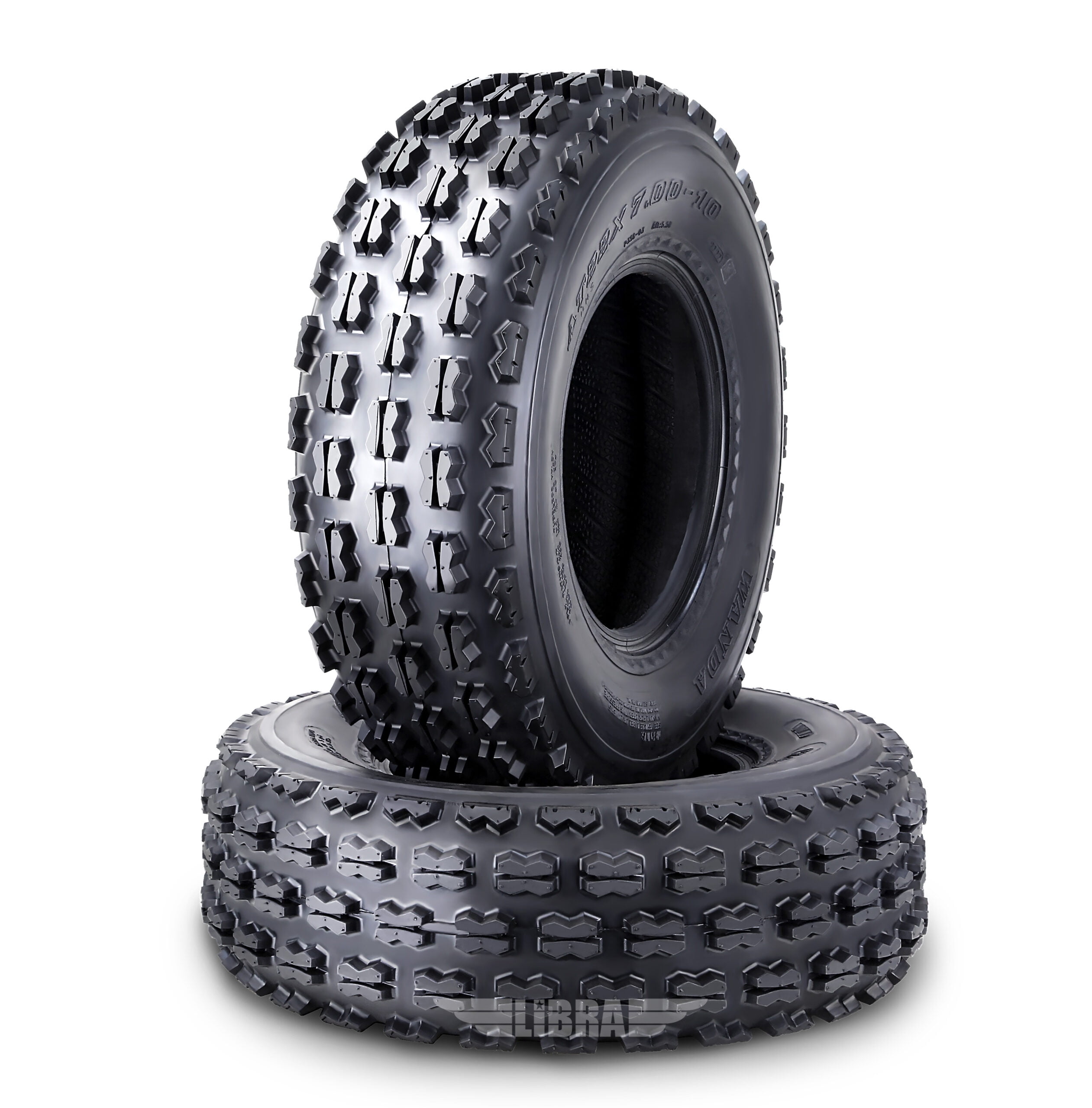 WANDA TYRES 2 New WANDA Sport ATV Tires 22x7-10 P356 4PR -GNCC Race tires -10077