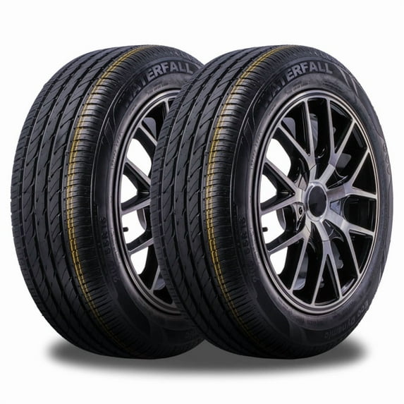 2 New Waterfall Eco Dynamic 195/50R15 82V All Season Tires 45000 Mile Warranty PCR-1509-WF / 195/50/15 / 1955015