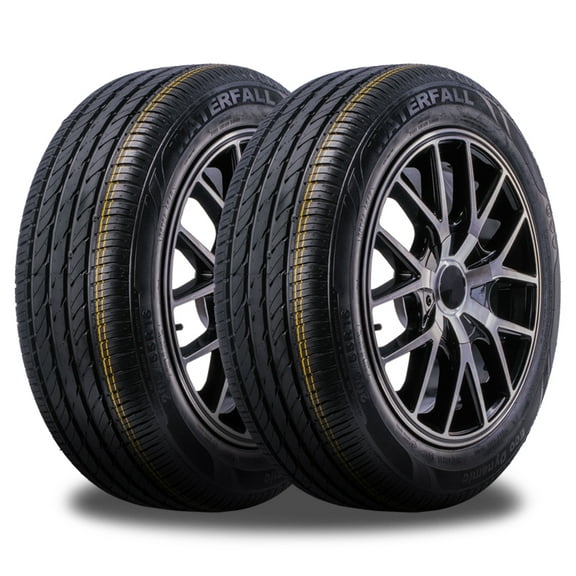 2 New Waterfall Eco Dynamic 225/55R17 101W All Season Tires 45000 Mile Warranty UHP-1708-WF / 225/55/17 / 2255517