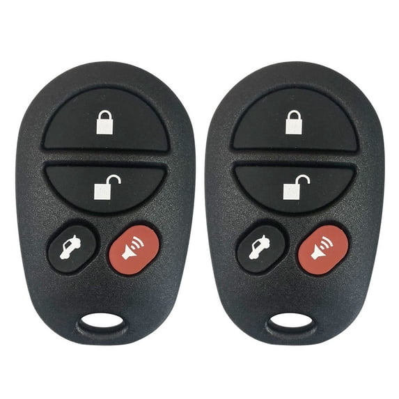 2 New replacement keyless entry remote control for Toyota 2004-2008 Avalon Solara