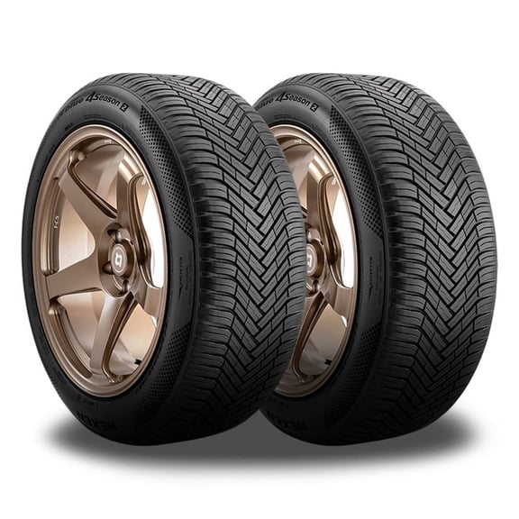 2 Nexen N'Blue 4 Season 2 235/55R18 100V Any Weather Touring 600AA 3PMSF 70K Mi 19172NXK / 235/55/18 / 2355518
