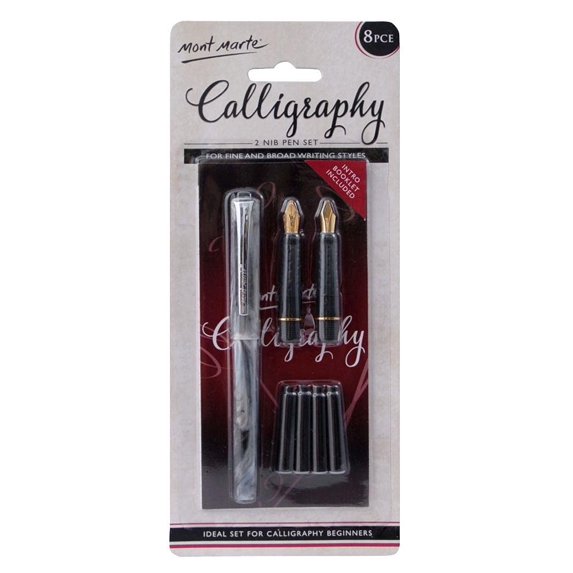 2 Nib Calligraphy Set