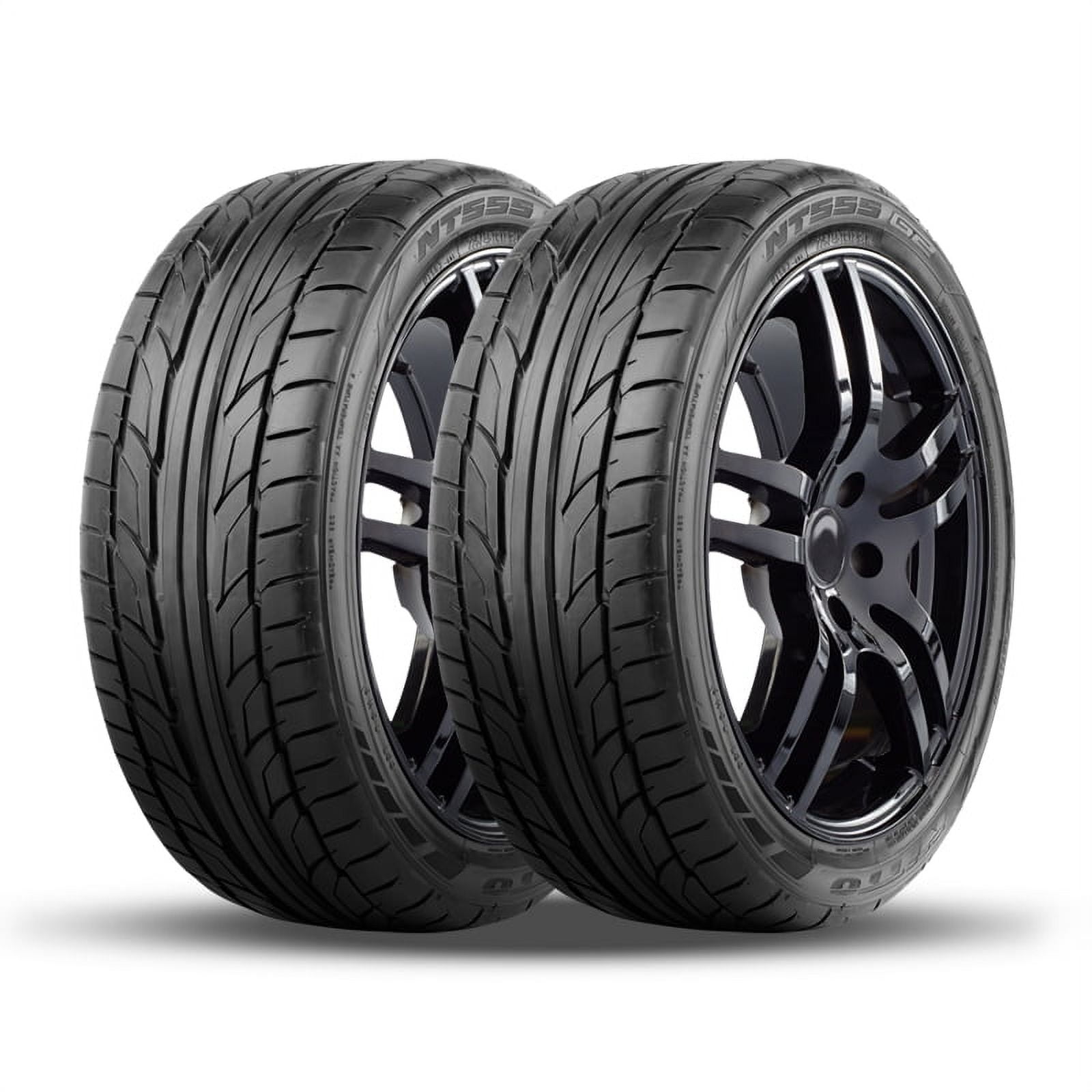 Nitto NT555 G2 Ultra-High Performance Summer UHP Tires, 245/45ZR17 99W ...