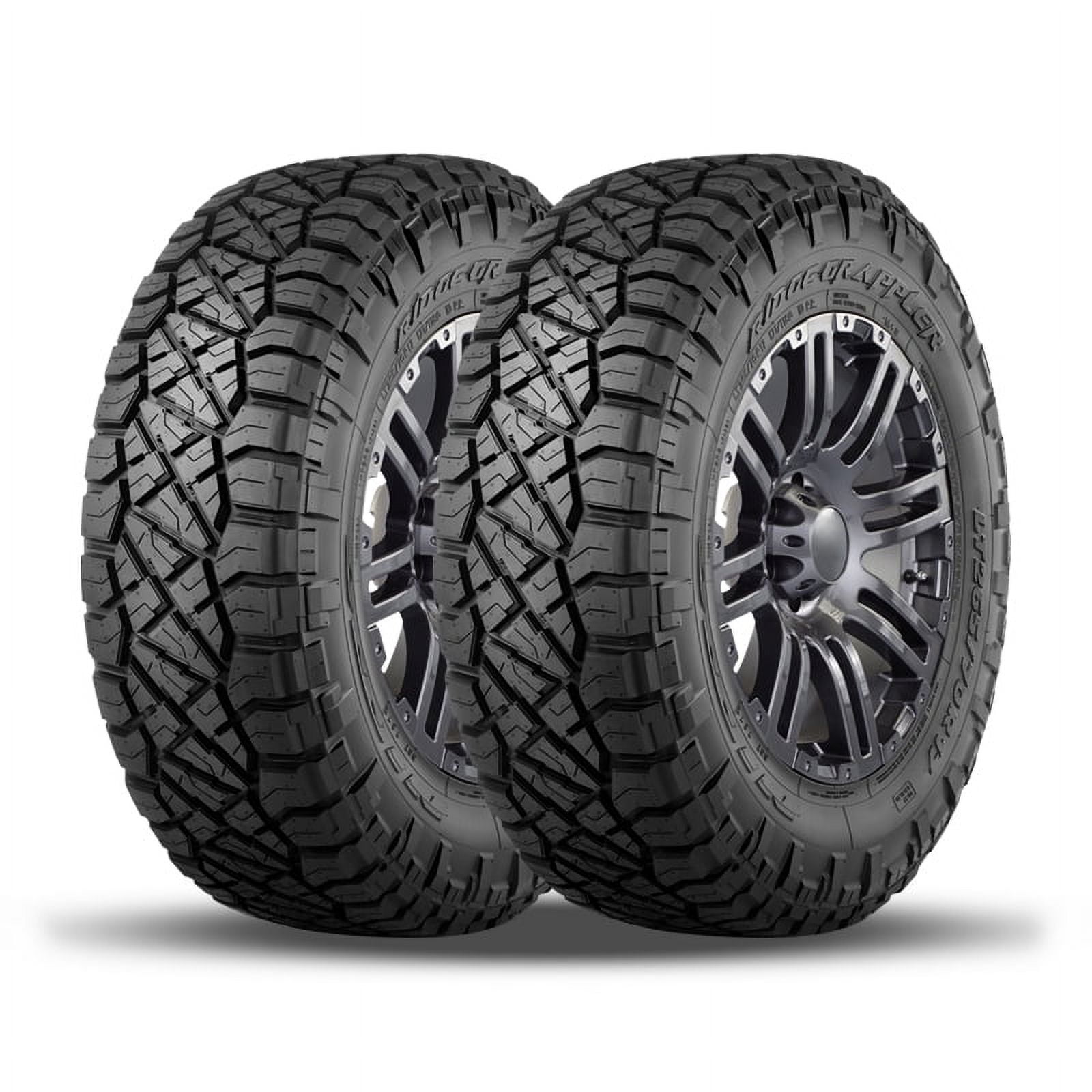 Nitto Ridge Grappler All-Terrain Hybrid Tires, LT 295/60R20 10 Ply 126 ...