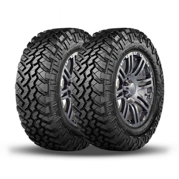 2 Nitto Trail Grappler M/T LT 295/55R20 123/120Q 10PR Mud Terrain LT Truck Tires 205750 / 295/55/20 / 2955520