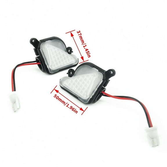 2 No Error LED Under Side Mirror Puddle Lights for Skoda Superb 2 Octavia Mk3 5E