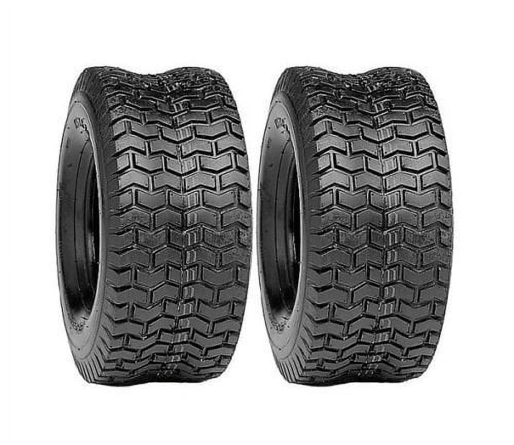 (2) OTR 13x5.006 Turf Saver Tread 4 Ply Tires Lawn Mower Garden