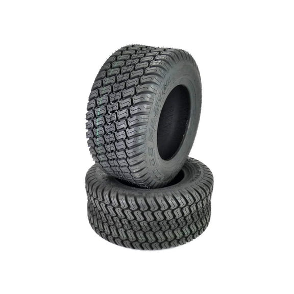 (2) OTR 16x6.50-8 Grassmaster Tread Tires 4 Ply for Lawn and Garden Tractors