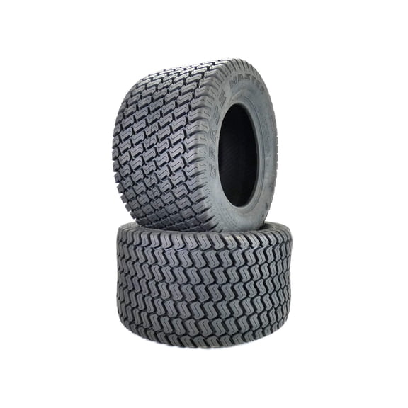 (2) OTR 24x12.00-12 Grassmaster 4 Ply Tires for Zero Turn Mowers
