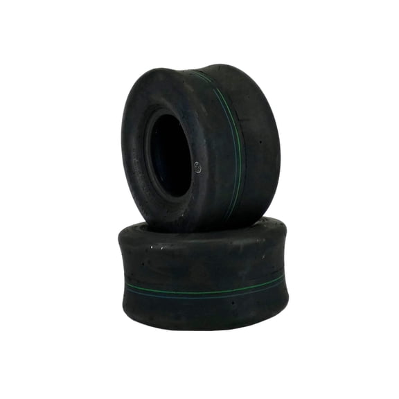 (2) OTR Smooth 11x6.00-5 Tires 4 Ply Compatible With Many Zero Turn Mowers