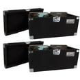 thumbnail image 1 of 2 Odyssey CLP200P Carpeted Pro DJ Cases w/Detachable Lid - 400 LP Vinyl Records, 1 of 9