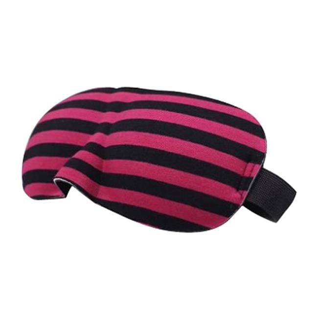 2 Of Personality Eyeshade Men Women 3d Soft Sleep Eye Mask - Red