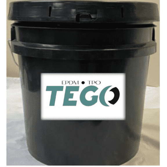 2 - One gallon Latex Bonding Adhesive pails for EPDM AND TPO RUBBER Flat ROOFING