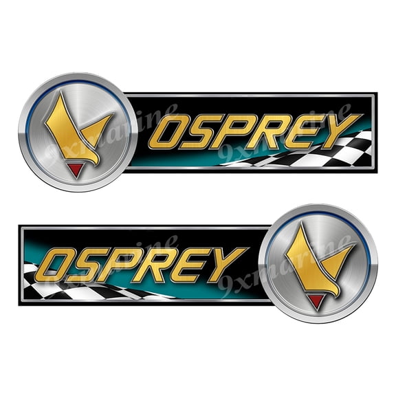2 Osprey Boats Marlin Left/Right Stickers