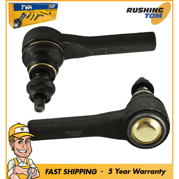 2 Outer Tie Rod for Chrysler 300 Dodge Charger Durango 5 Year Warranty