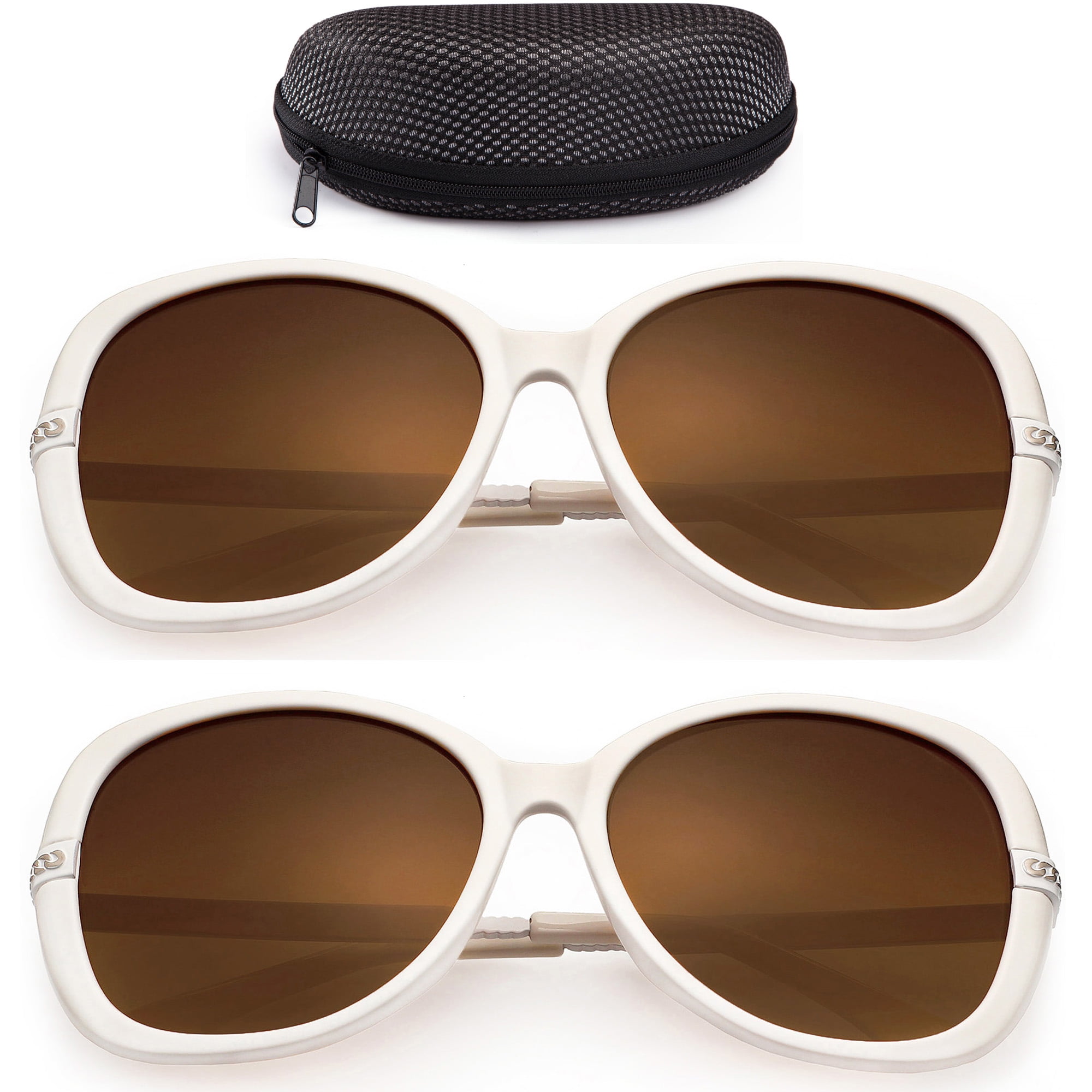 2 Oversized Polarized Sunglasses for Adult Female Women with  display picture 1
