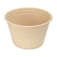 thumbnail image 1 of 2 Oz Compostable Condiment Souffle Bagasse Cups [200 Pack] - Portion Cup - Sugarcane, Biodegradable Perfect for Sauces, Samples, Condiments, Slime, Jello Shot, Food Storage, Small Cups by EcoQuality, 1 of 3