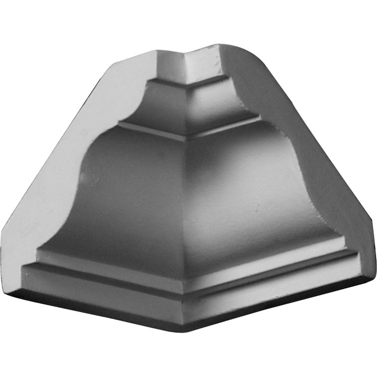 White Polyurethane 2" Inside Corner Crown Moulding