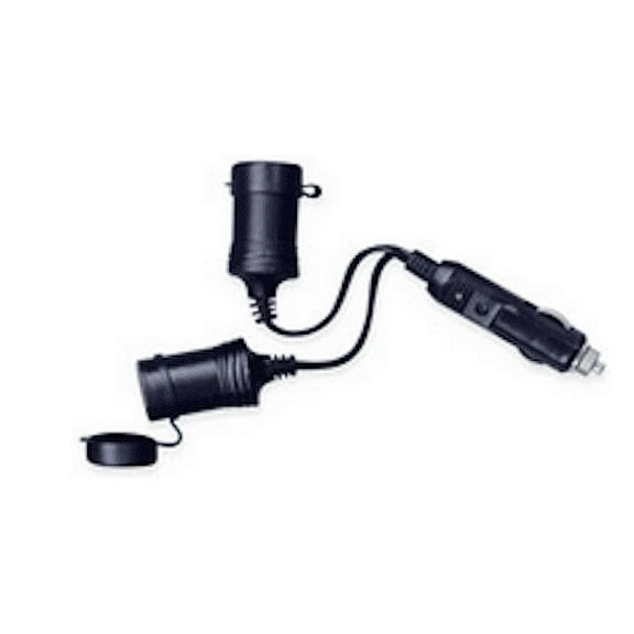 2-PACK 12 Volt 2-Way Lighter Power Outlet Adapter
