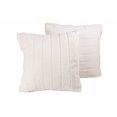 thumbnail image 1 of 2-PACK BELTON FAUX FUR PILLOW 18" X 18" - FAUX MINK SIGNATURE OFF-WHITE, 1 of 3