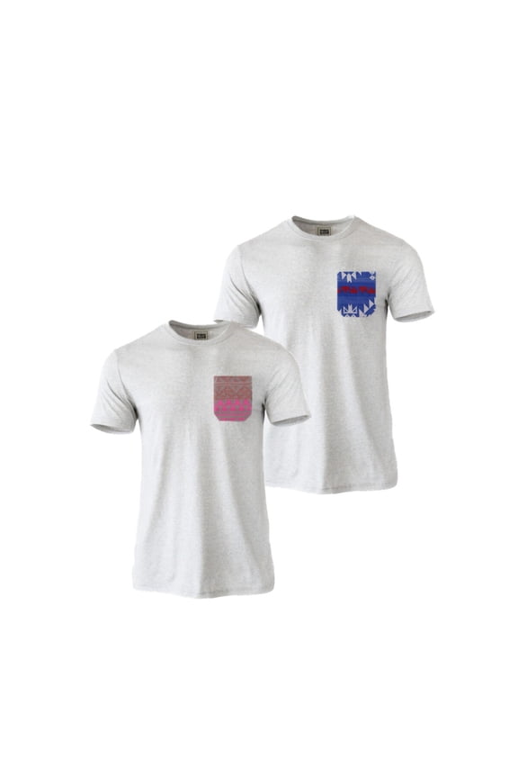 2-PACK Beautiful Giant Trendy Men's Fitted Crew Neck Short Sleeved T-shirt