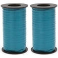 thumbnail image 1 of 2-PACK - Berwick Splendorette 3/16" x 500yds - Teal (1-33) Crimped Curling Ribbon, 1 of 1