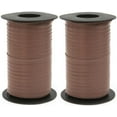 thumbnail image 1 of 2-PACK - Berwick Splendorette Crimped Curling Ribbon 3/16" Wide X 500 Yards, Chocolate, 1 of 1