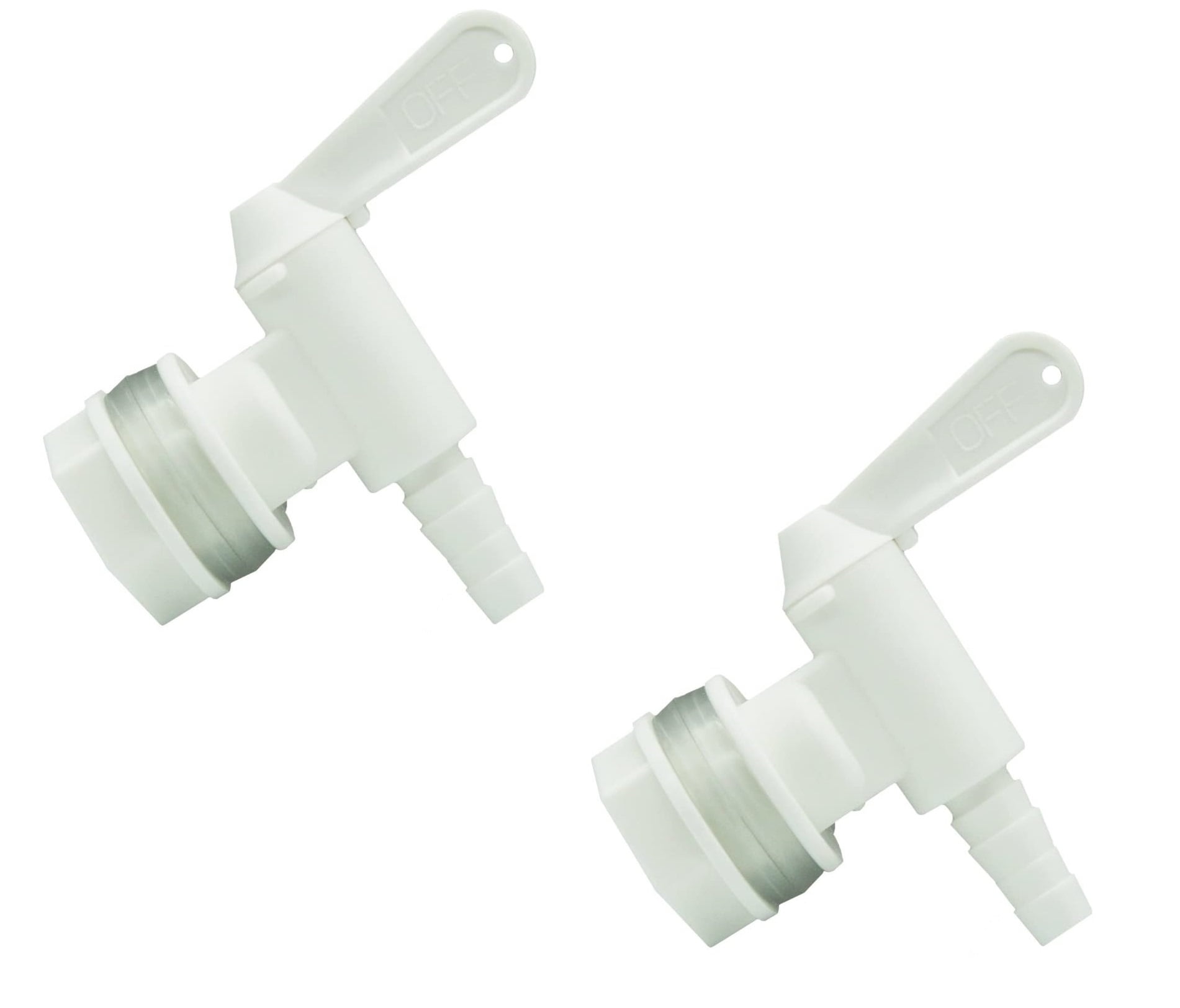 2 PACK Bottling Bucket Plastic Spigot, Replacement Spigot for Beer or
