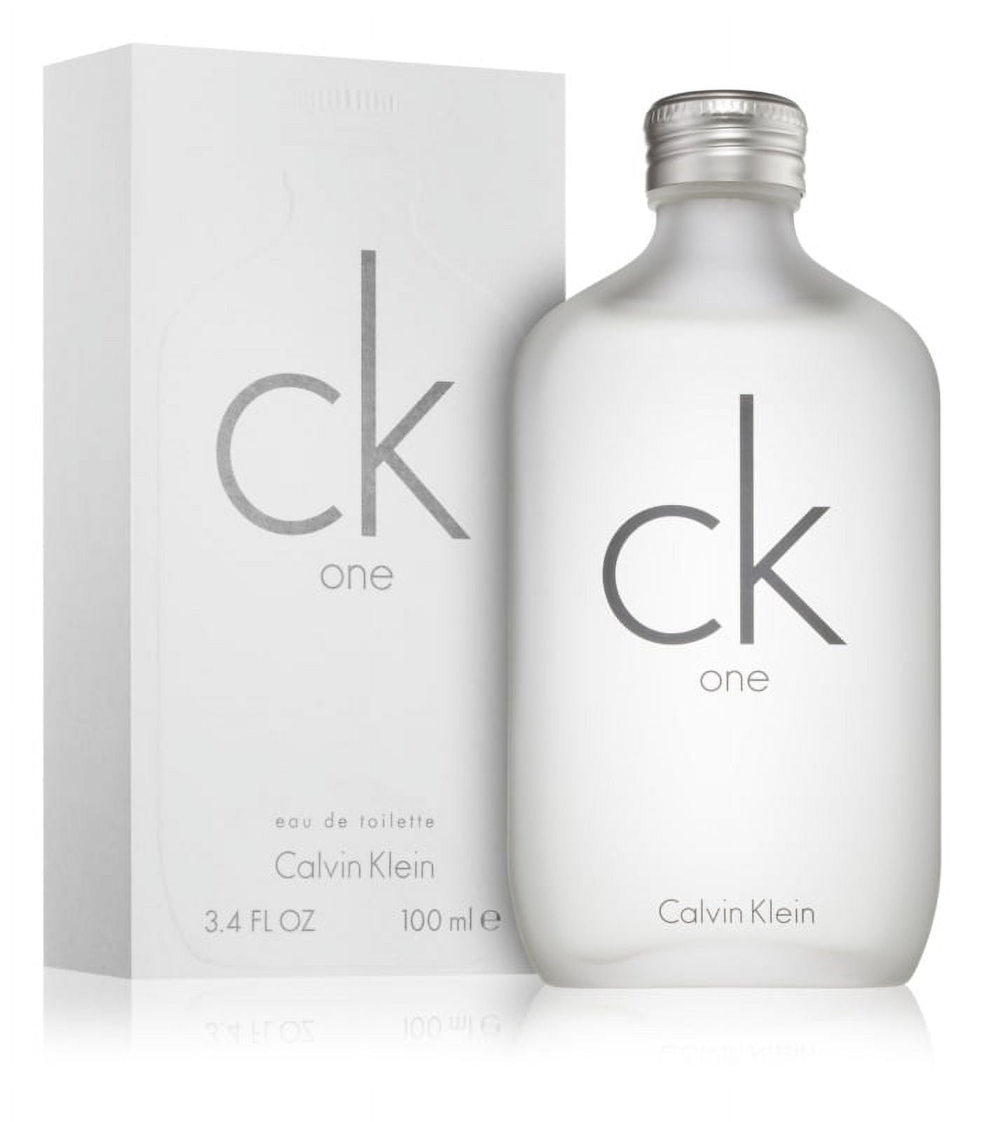 (2 PACK) Calvin Klein CK One Eau de Toilette for Man 6.7 Oz *EN