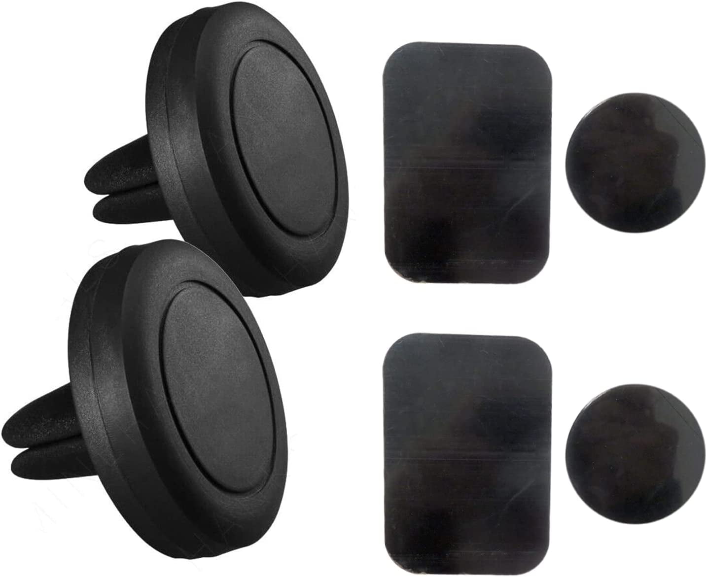 2-PACK Car vent Magnetic Phone Mount Easily Install Reusable Magnetic phone holder for car vent air Fit for iPhone 13 12 11 Pro Max Samsung & All cell phone