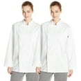 thumbnail image 1 of 2-PACK Chef Code 100% Cotton Women's Executive Chef Coat 12 Button, 1 of 2