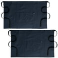 thumbnail image 1 of 2-PACK Chef Code 24" Denim Waist Apron with Large 3-section Pocket, 1 of 4