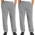 thumbnail image 1 of 2-PACK Chef Code Baggy Chef Pants with Wide 2" Elastic Waist, Houndstooth, 5XL, 1 of 2