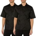 thumbnail image 1 of 2-PACK Chef Code Cool Breeze Chef Coat with Short-Sleeves and Mesh Vent Inlay, 1 of 2