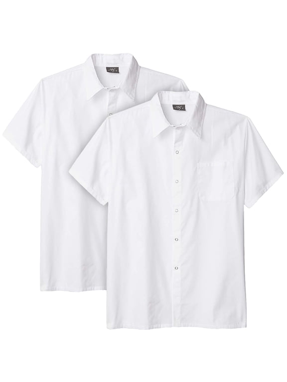 Multi-Pack Chef Code Men's Kitchen Basic Cook Shirt