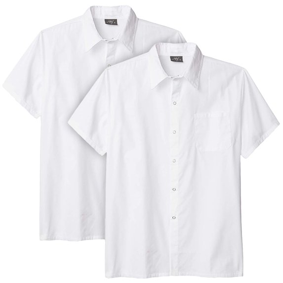 Multi-Pack Chef Code Men's Kitchen Basic Cook Shirt