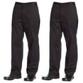 thumbnail image 1 of 2-PACK Chef Code The Professional Chef Pant with Belt Loops and Zipper Fly, 1 of 3