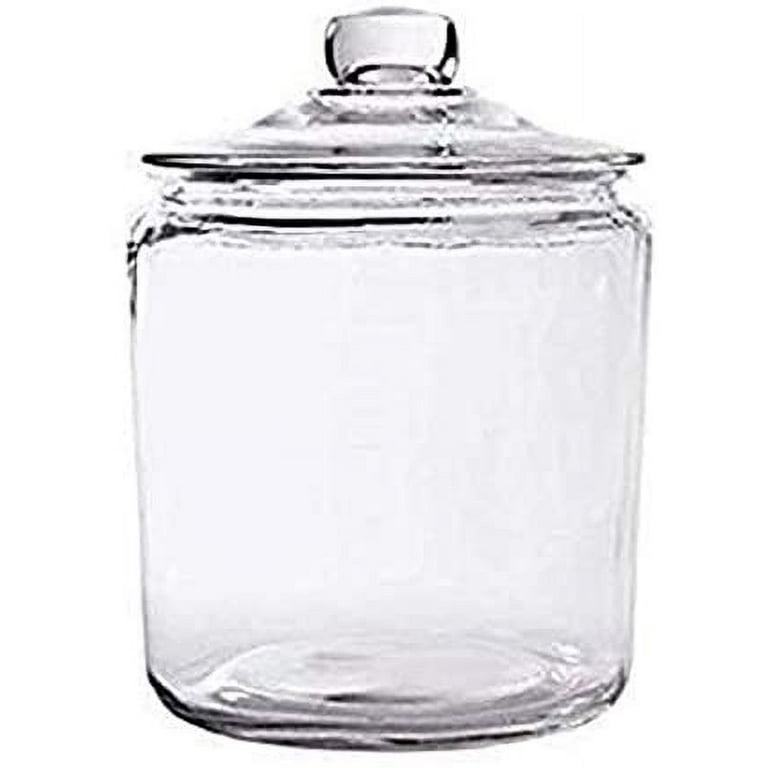 Pack of 2-1 Gallon Cookie Containers With Lids ? Plastic Clear