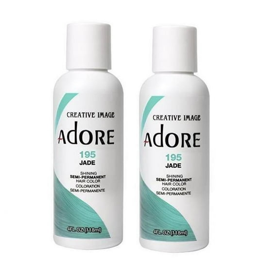 [2 PACK] Creative Images Systems Adore Semi-Permanent Hair Color [#195 JADE] * BEAUTY TALK LA *