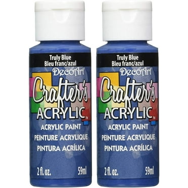 Deco Art 2-pack Acrylic Paint, 2 oz, Truly Blue