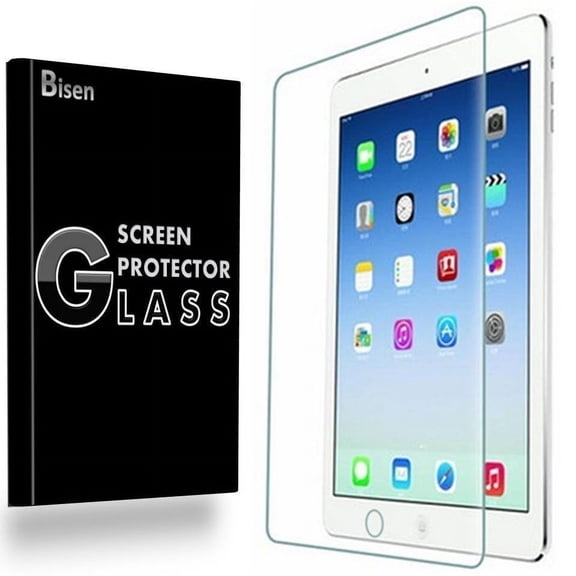 [2-PACK] Fit For iPad Mini 3 / Mini 2 / Mini 1 [BISEN] Tempered Glass Screen Protector, Anti-Blue-Light, Reduce Eye Fatigue & Strainngerprint, Anti-Scratch, Anti-Shock