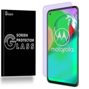 [2-PACK] For Motorola Moto G Stylus 2021 [NOT for 2020 version] [BISEN] Tempered Glass Anti Blue Light [Eye Protection] Screen Protector, Anti-Scratch, Anti-Shock, Shatterproof, Bubble Free