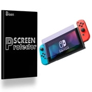 [2-PACK] For Nintendo Switch 2017 [BISEN] Anti Blue Light [Eye Protection] Screen Protector, Flexible Film, Anti-Scratch, Anti-Shock, Shatterproof, Bubble Free
