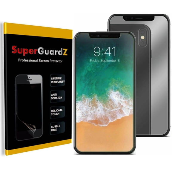 [2-PACK] For iPhone 16e (2025) / 14 / 13 Pro / 13 - SuperGuardZ Mirror Reflective Screen Protector, Anti-Scratch, Anti-Bubble