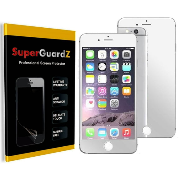 [2-PACK] For iPhone SE 2 (2020) [NOT For iPhone SE (1st Gen)] - SuperGuardZ Mirror Screen Protector, Anti-Scratch, Anti-Bubble