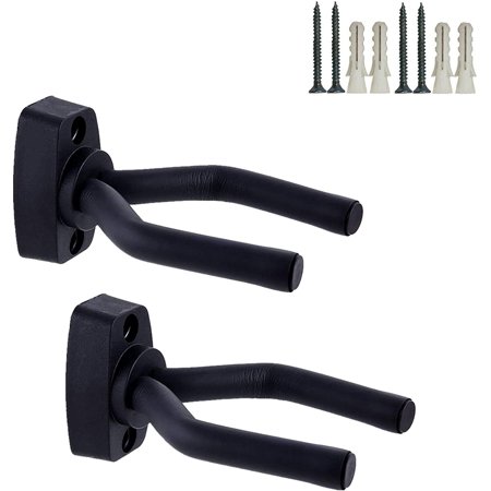2 PACK Guitar Hanger Hook Holder Wall Mount Display Acoustic Electric